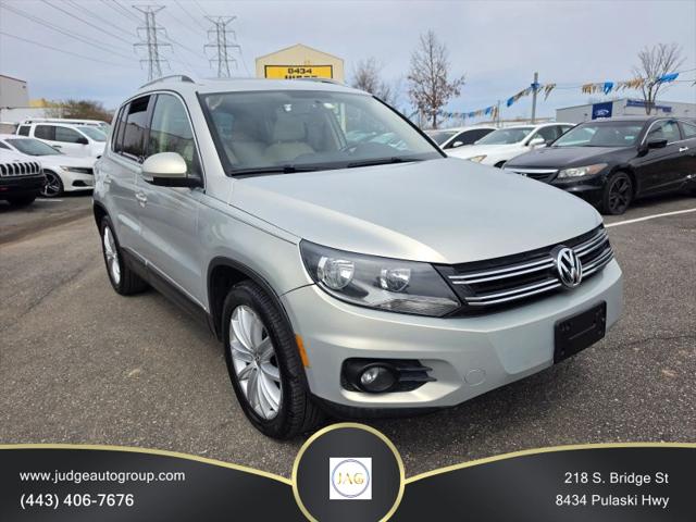 2015 Volkswagen Tiguan SE for sale in Elkton, MD