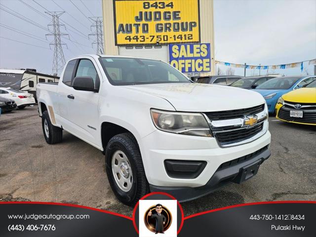 2016 Chevrolet Colorado WT for sale in Elkton, MD