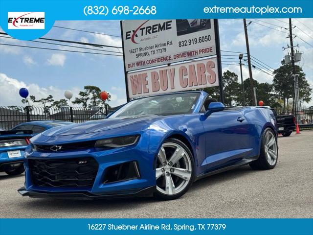 2018 Chevrolet Camaro ZL1 for sale in Spring, TX