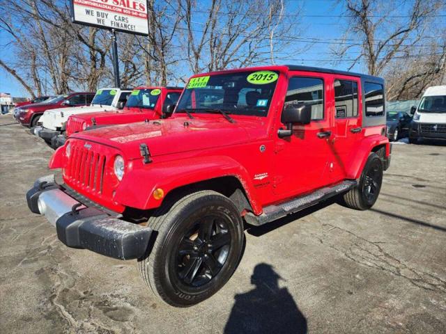 2015 Jeep Wrangler Unlimited Sahara for sale in Manchester, NH