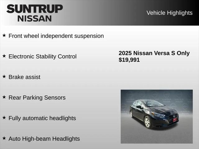 2025 Nissan Versa 1.6 S