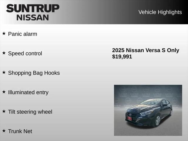 2025 Nissan Versa 1.6 S