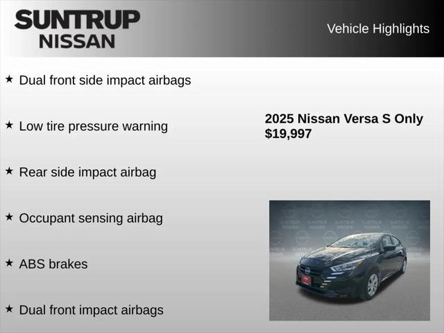 2025 Nissan Versa 1.6 S
