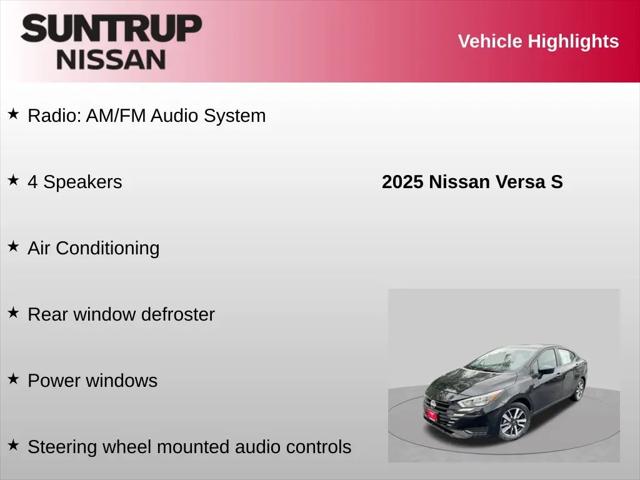 2025 Nissan Versa 1.6 S
