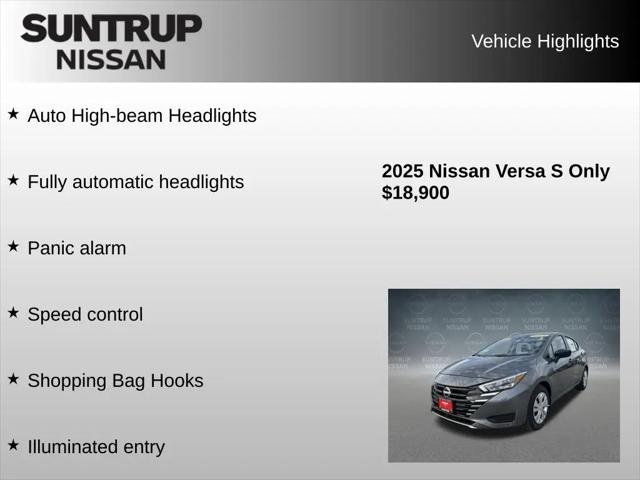 2025 Nissan Versa 1.6 S