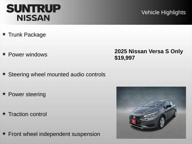 2025 Nissan Versa 1.6 S