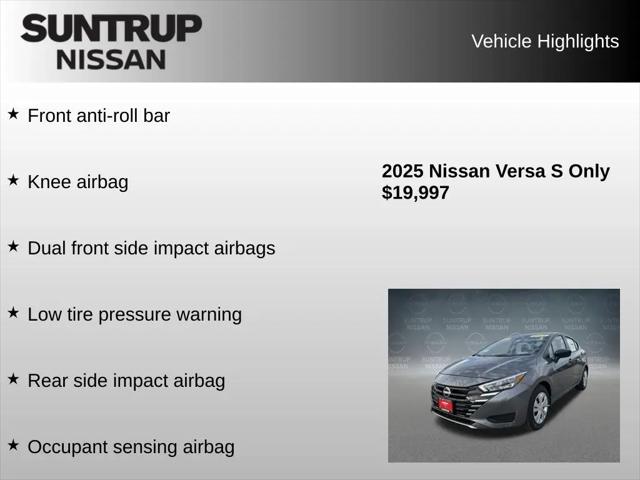 2025 Nissan Versa 1.6 S