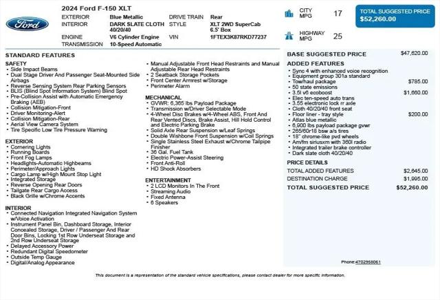 2024 Ford F-150 XLT