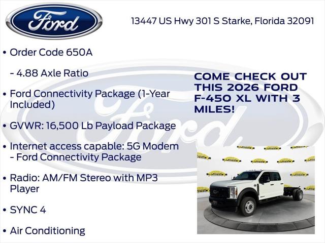 2026 Ford F-450 XL DRW