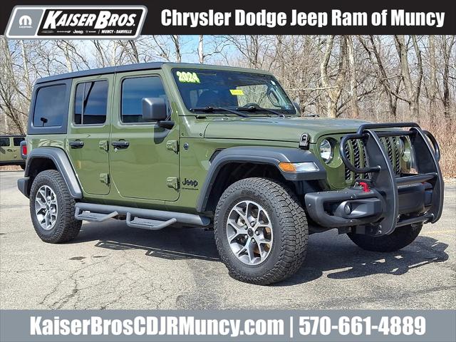 2024 Jeep Wrangler 4-Door Sport S 4x4