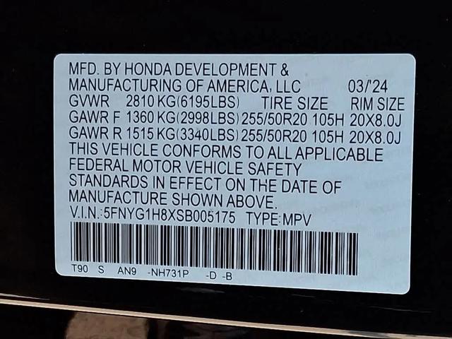 2025 Honda Pilot Elite