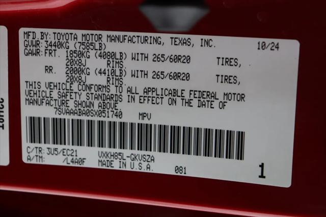 2025 Toyota Sequoia SR5