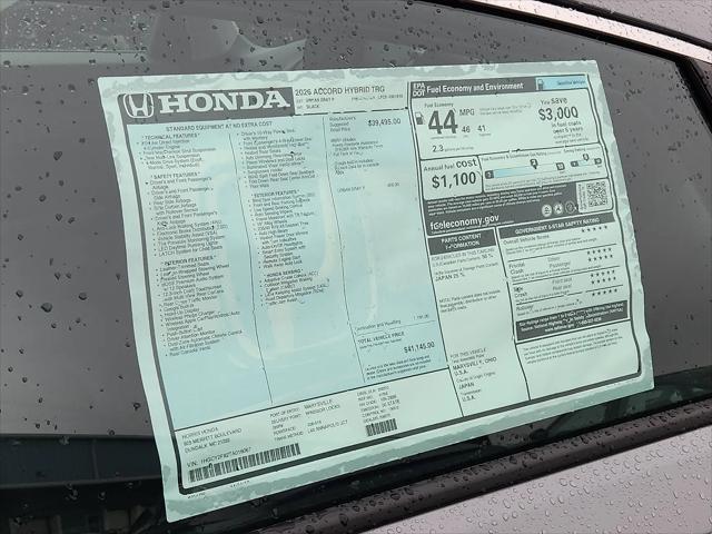2026 Honda Accord Sedan Touring