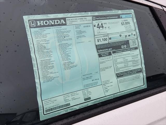 2026 Honda Accord Sedan Touring