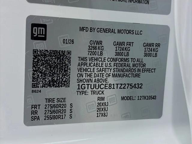 2026 GMC Sierra 1500 Crew Cab, Short Bed, Elevation, 4WD
