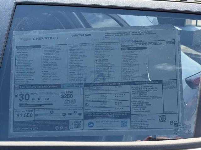 2026 Chevrolet Trax FWD ACTIV