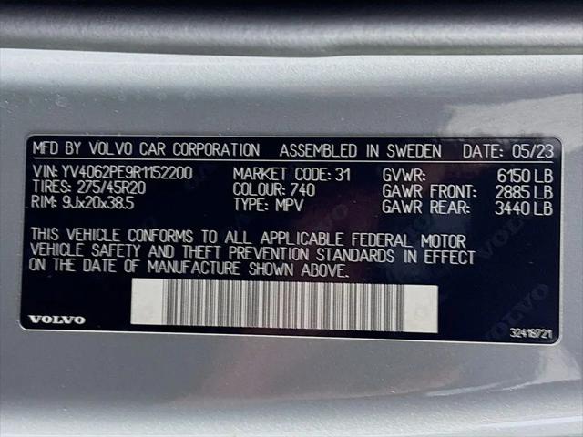 2024 Volvo XC90 B6 Plus Bright Theme 7-Seater