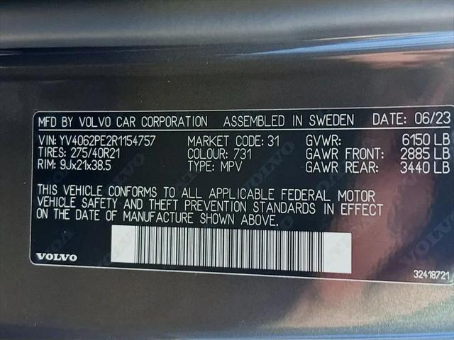 2024 Volvo XC90 B6 Plus Bright Theme 7-Seater