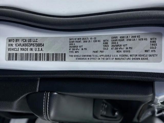 2023 Jeep Grand Cherokee L Limited 4x4