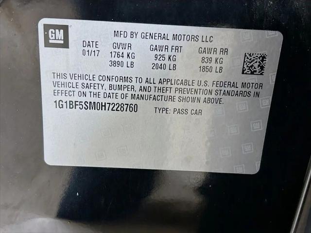2017 Chevrolet Cruze Premier Auto