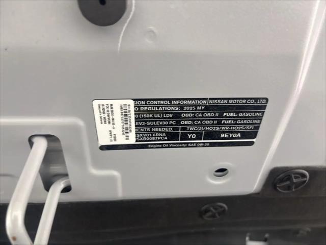 2025 Nissan Versa 1.6 S