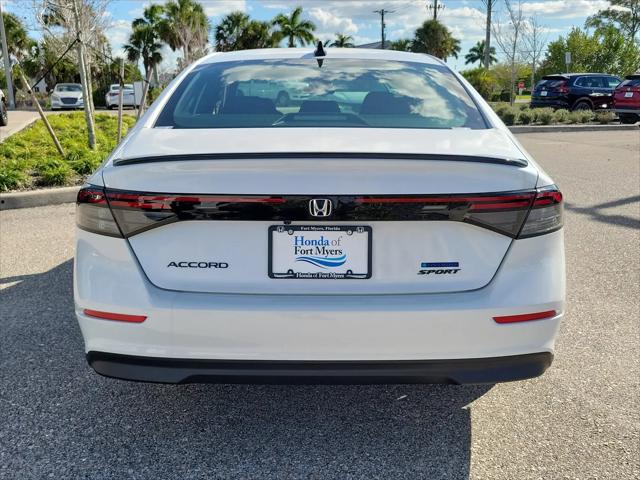 2026 Honda Accord Sedan Sport