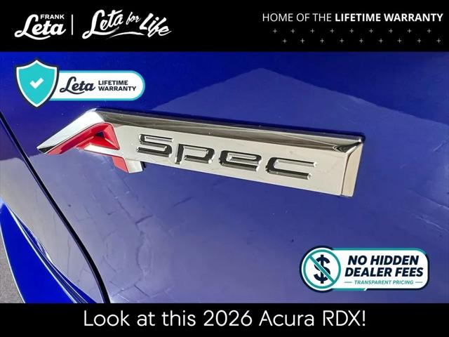 2026 Acura RDX A-Spec