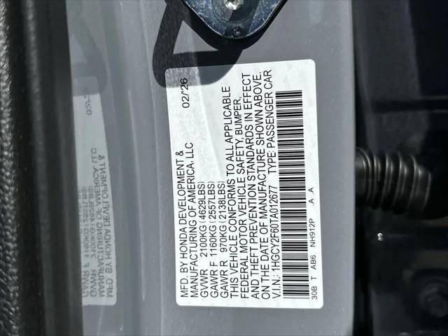 2026 Honda Accord Sedan EX-L