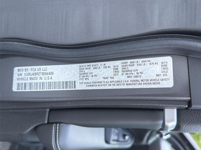 2026 Jeep Grand Cherokee L Limited 4x4