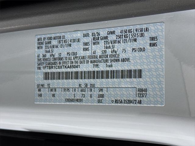 2026 Ford Transit Cargo Van Cargo Van