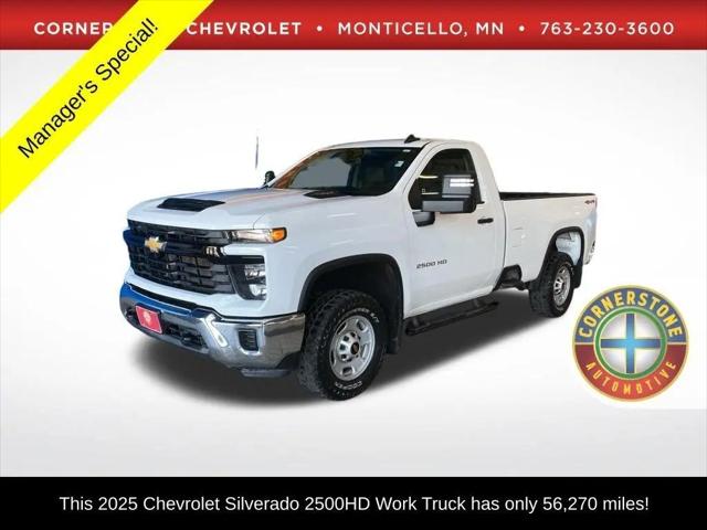 2025 Chevrolet Silverado 2500HD 4WD Regular Cab Long Bed Work Truck for sale in Monticello, MN