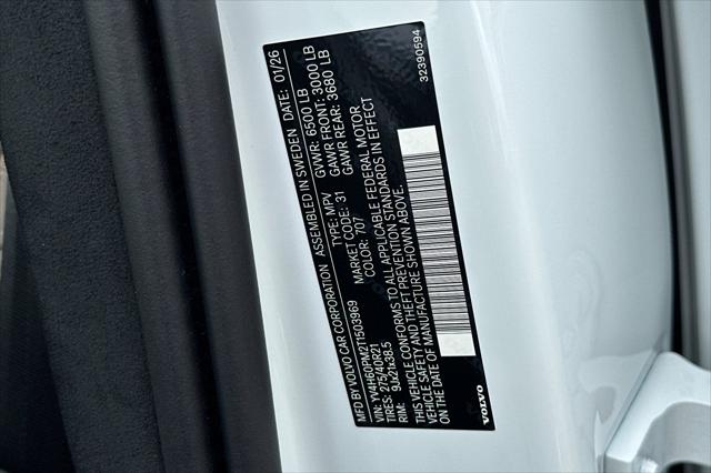 2026 Volvo XC90 Plug-In Hybrid Ultra Dark Theme, T8 AWD, Electric/Gasoline, 7 Seats