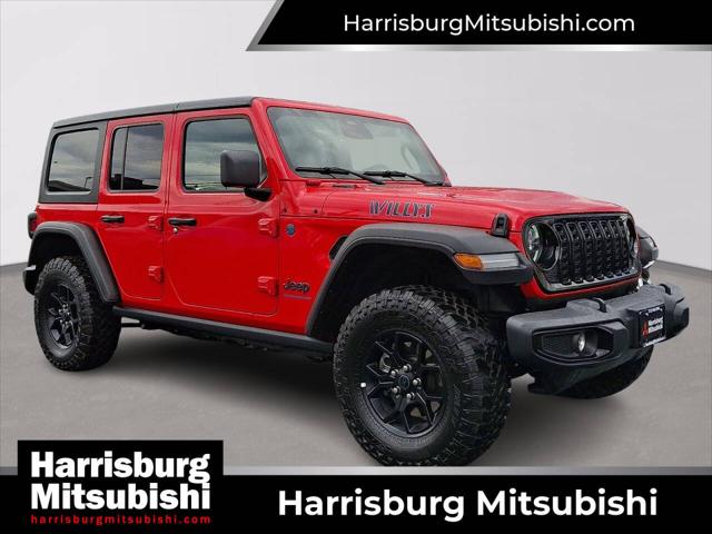 2025 Jeep Wrangler 4xe Willys 4xe for sale in Harrisburg, PA
