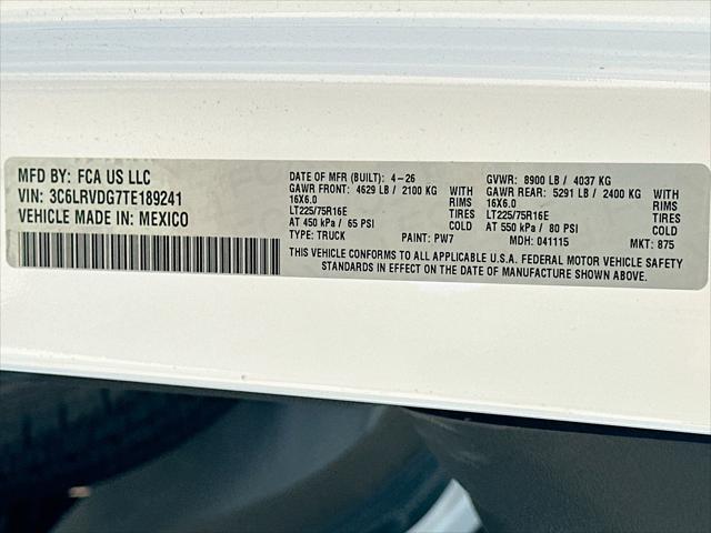 2026 Ram ProMaster 2500 Cargo Van Tradesman High Roof 159 WB w/Pass Seat