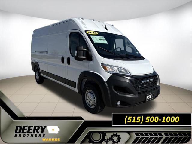 2026 Ram ProMaster Cargo Van Tradesman High Roof 159" WB w/Pass Seat for sale in Waukee, IA