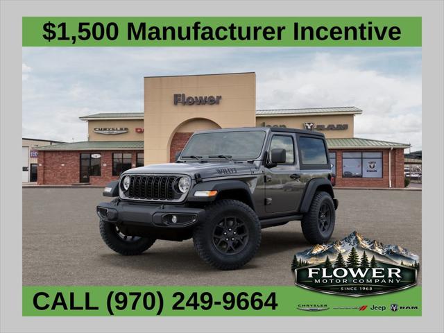 2026 Jeep Wrangler 2-Door Willys 4x4 for sale in Montrose, CO
