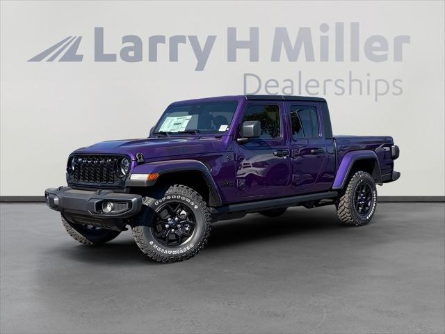 2026 Jeep Gladiator GLADIATOR WILLYS 4X4 2026 Jeep Gladiator GLADIATOR WILLYS 4X4