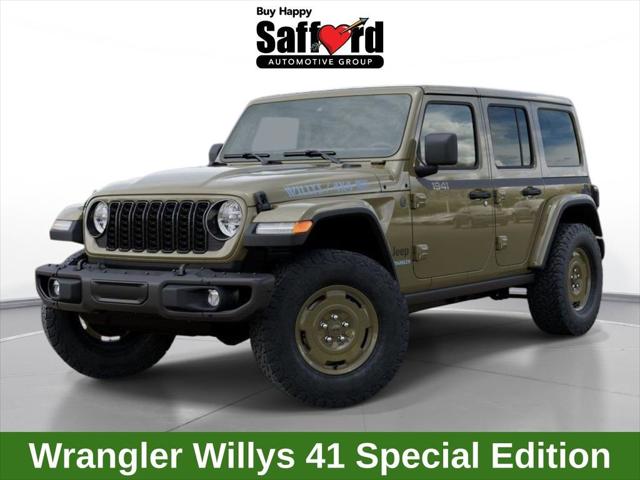 2026 Jeep Wrangler WRANGLER 4-DOOR WILLYS 41 2026 Jeep Wrangler WRANGLER 4-DOOR WILLYS 41