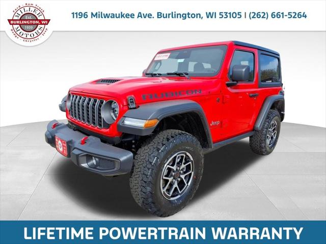 2026 Jeep Wrangler 2-Door Rubicon 4x4 for sale in Burlington, WI