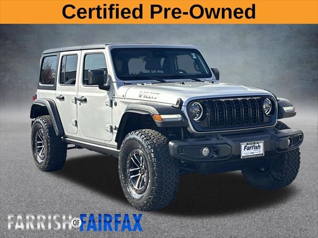 2024 Jeep Wrangler 4-Door Willys 4x4