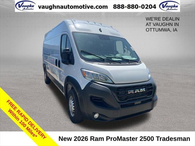 2026 RAM ProMaster 2500 RAM PROMASTER 2500 TRADESMAN CARGO VAN HIGH ROOF 159 WB