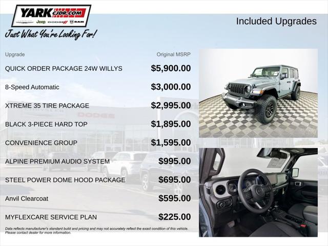 2026 Jeep Wrangler WRANGLER 4-DOOR WILLYS