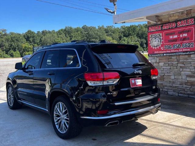 2018 Jeep Grand Cherokee Summit 4x4