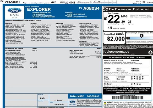 2023 Ford Explorer XLT