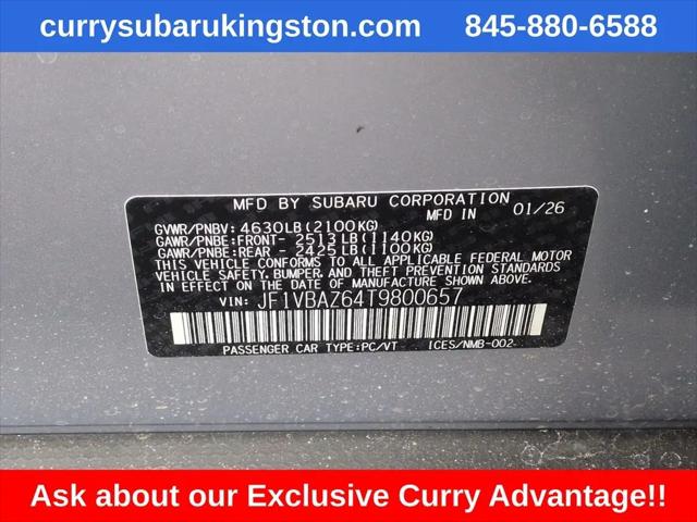 2026 Subaru WRX tS