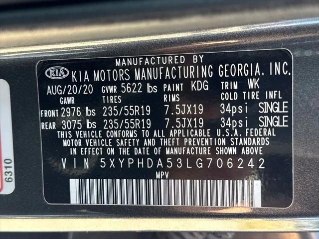 2020 Kia Sorento 3.3L EX