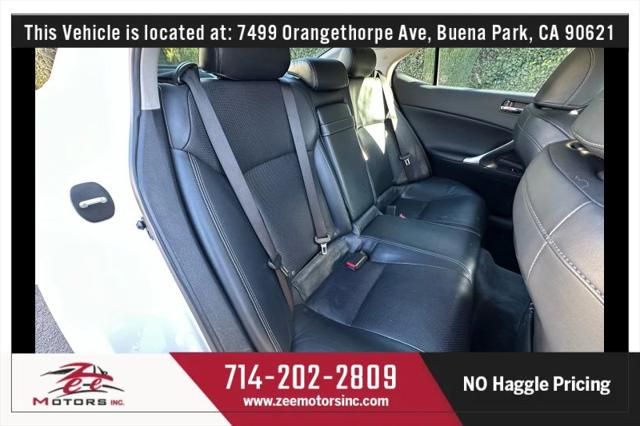 2012 Lexus IS 250 250