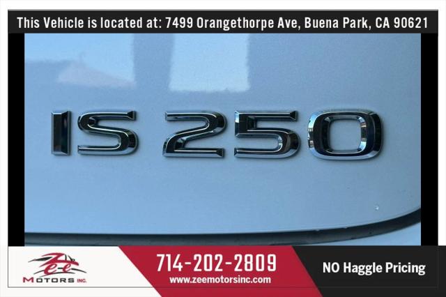 2012 Lexus IS 250 250