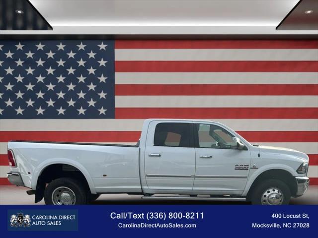 2017 Ram 3500 Laramie Crew Cab 4x4 8' Box