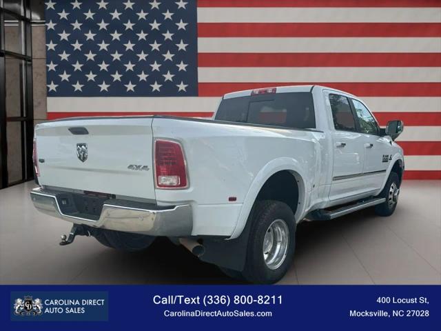 2017 Ram 3500 Laramie Crew Cab 4x4 8' Box